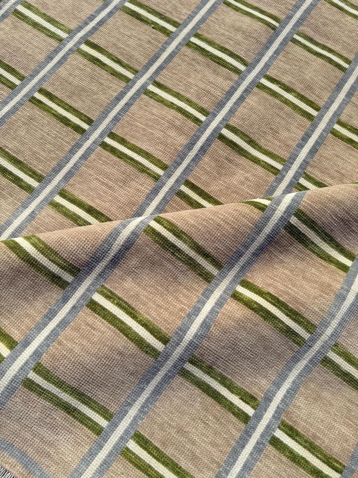 Belgrave Plaid in LeafRug