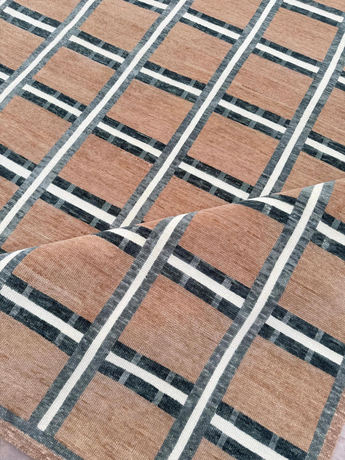 Belgrave Plaid in LeafRug