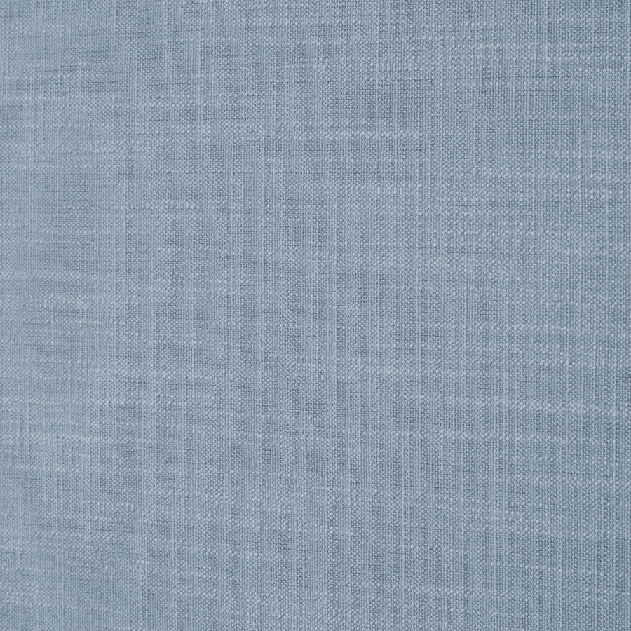 Emet Skyblu Linen Textured Fabric Upholstered Twin Bed