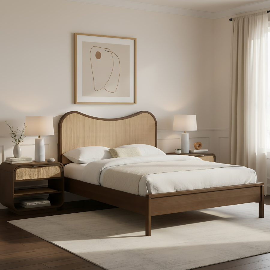 Winfield Brown Full Bed
