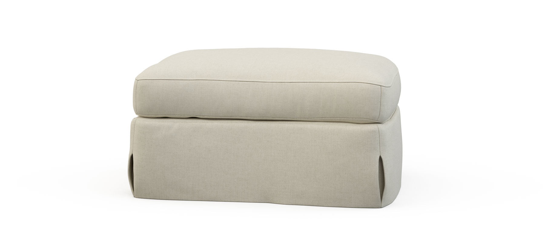 Addisyn Skirted Ottoman