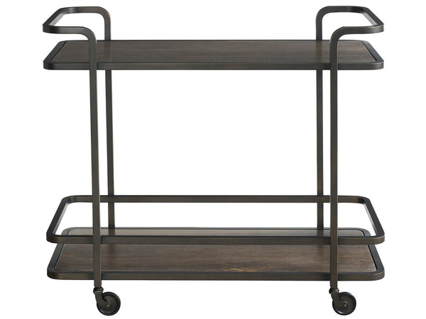 Antique Brass Bar Cart