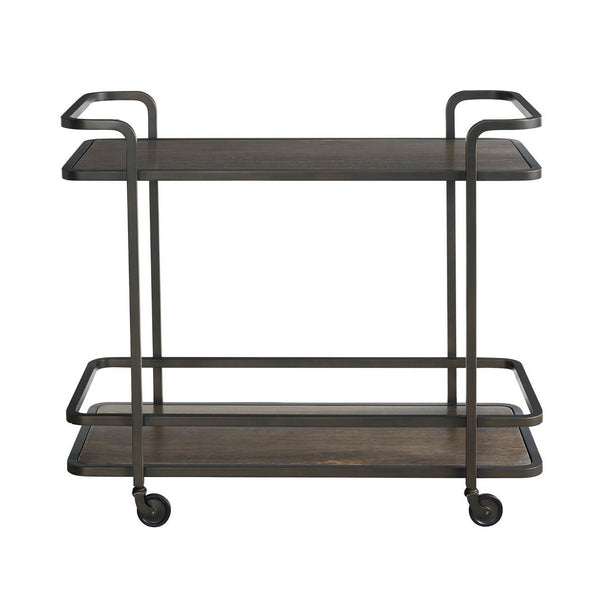 Antique Brass Bar Cart
