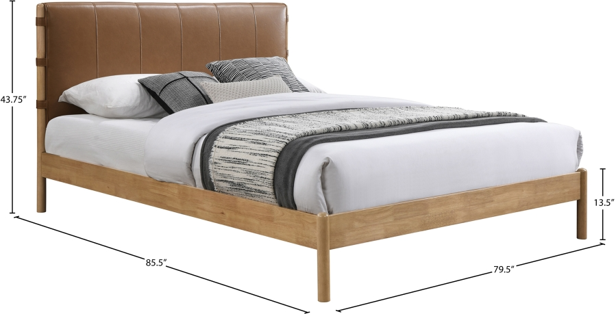 Ashton Cognac King Bed