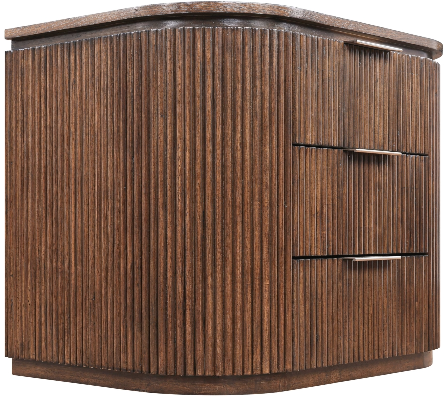 Aston Brown Nightstand Drawer