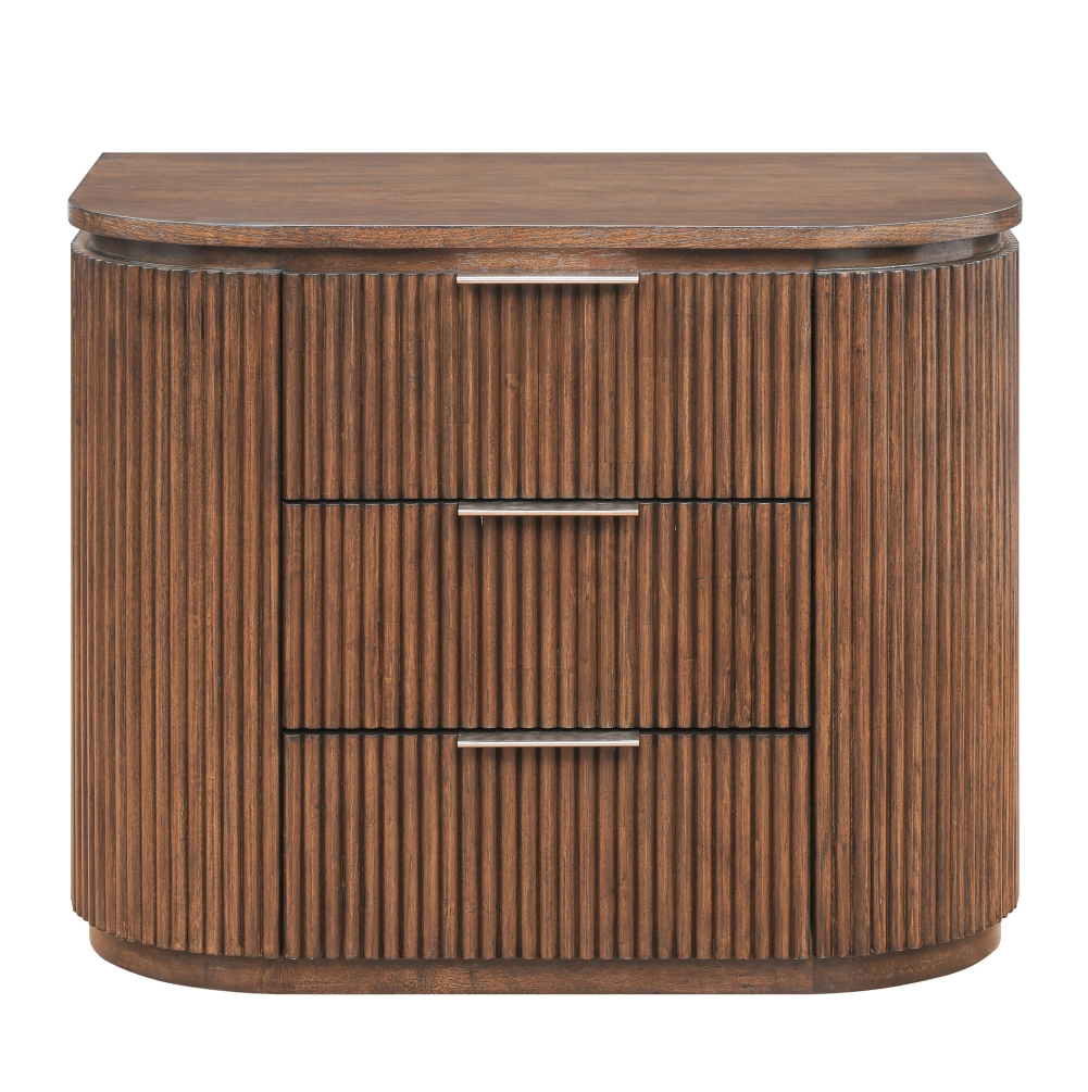 Aston Brown Nightstand Drawer