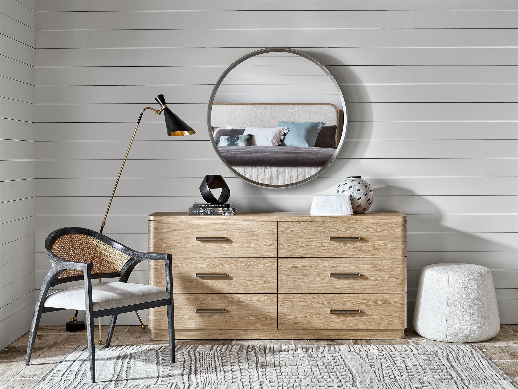 Ava Round Mirror