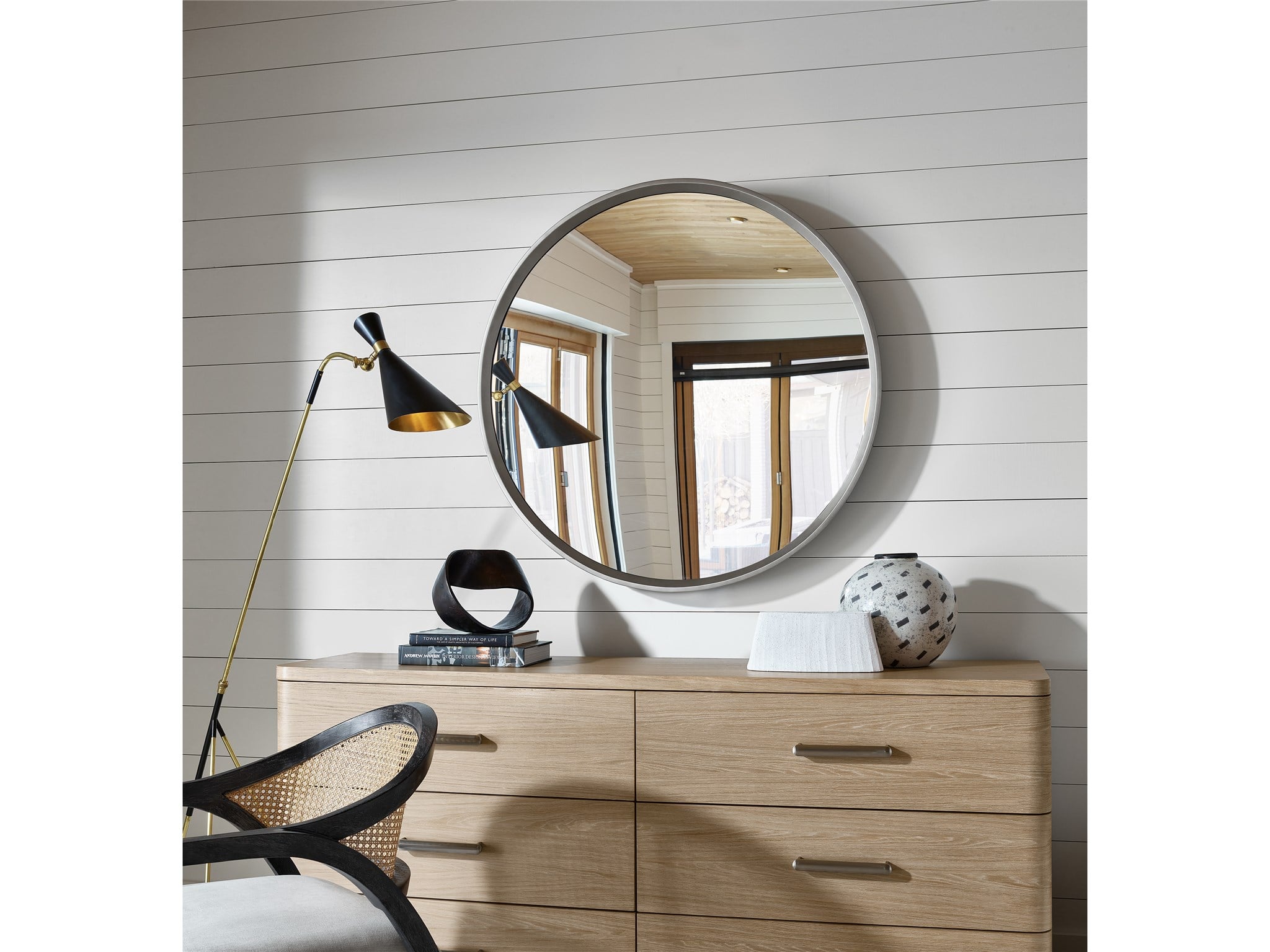 Ava Round Mirror