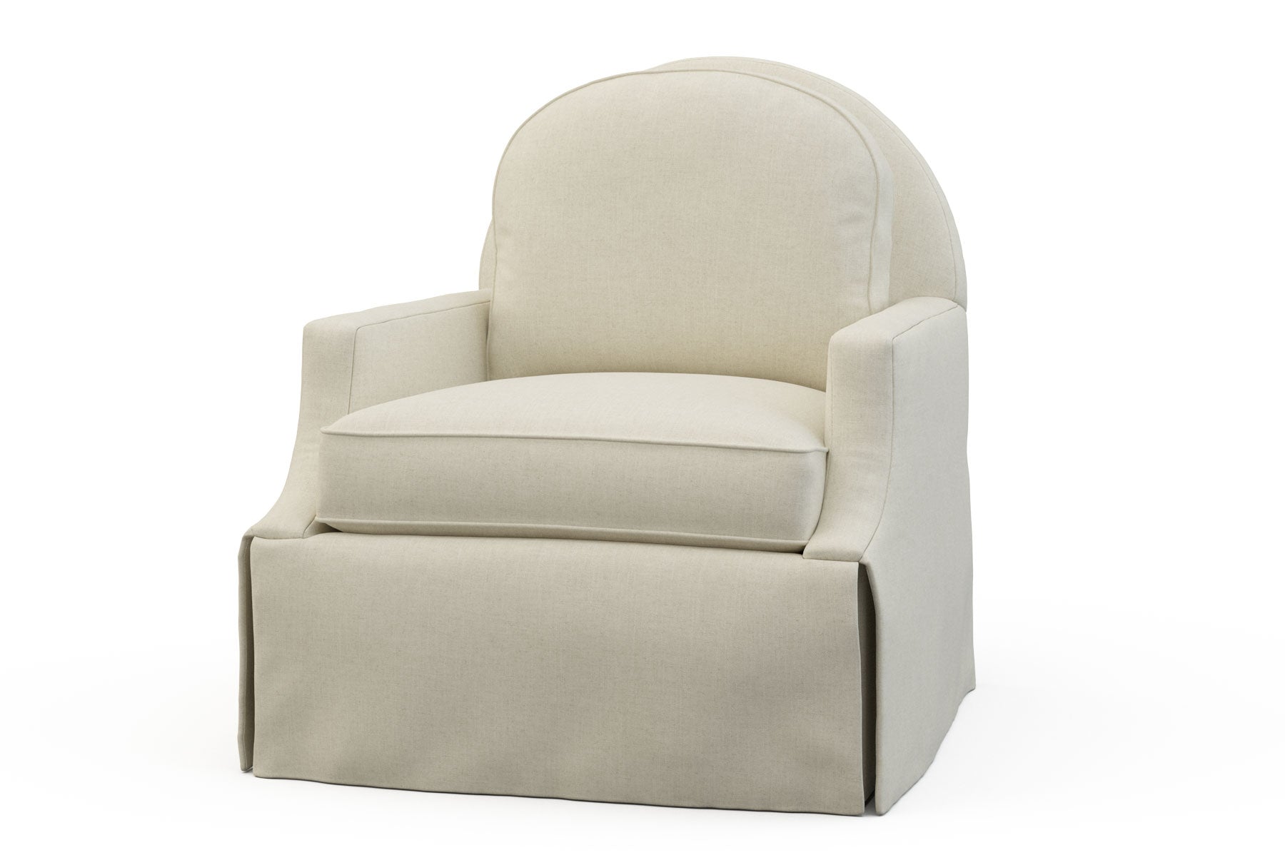 Ayleen Skirted Swivel Chair