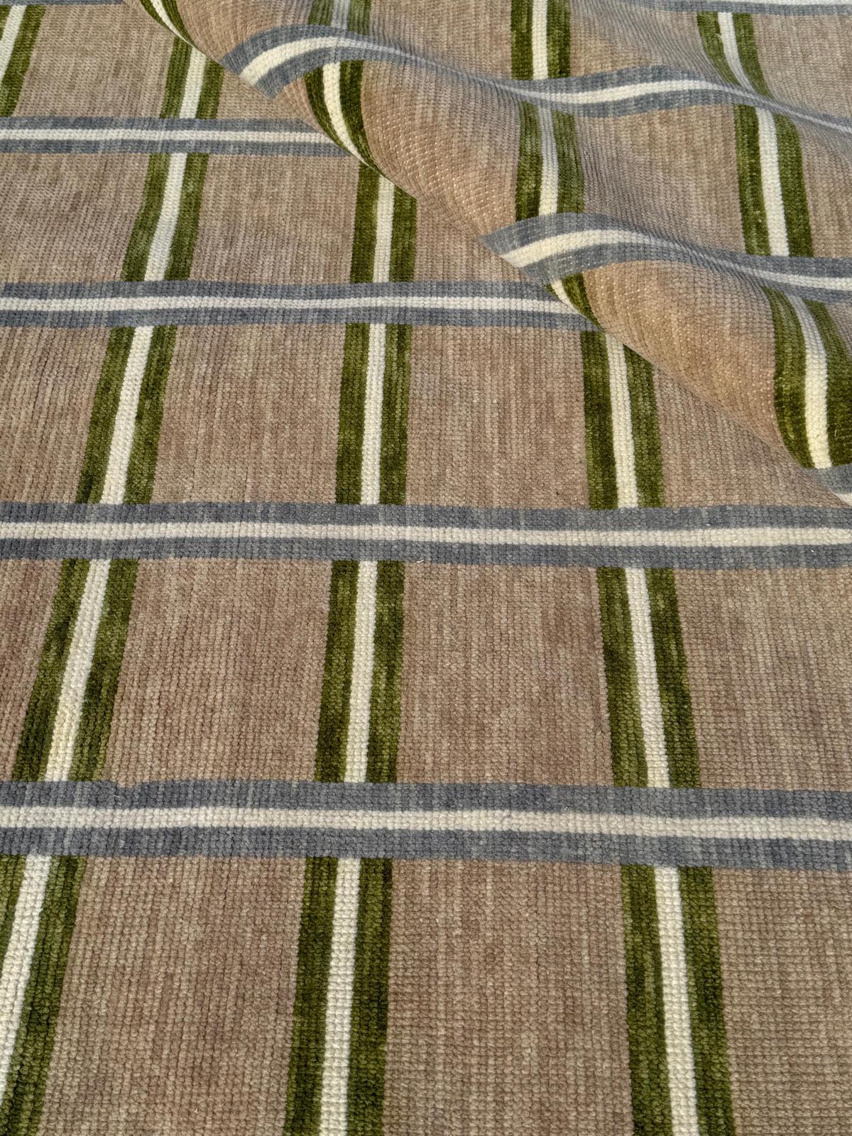 Belgrave Plaid in LeafRug