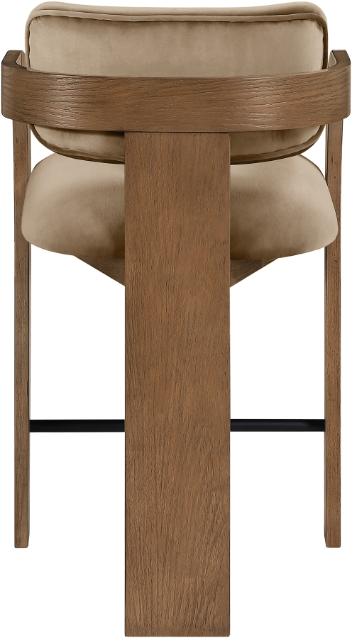Cedric Beige Counter Stool