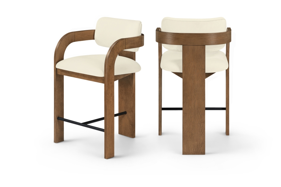 Cedric Cream Counter Stool