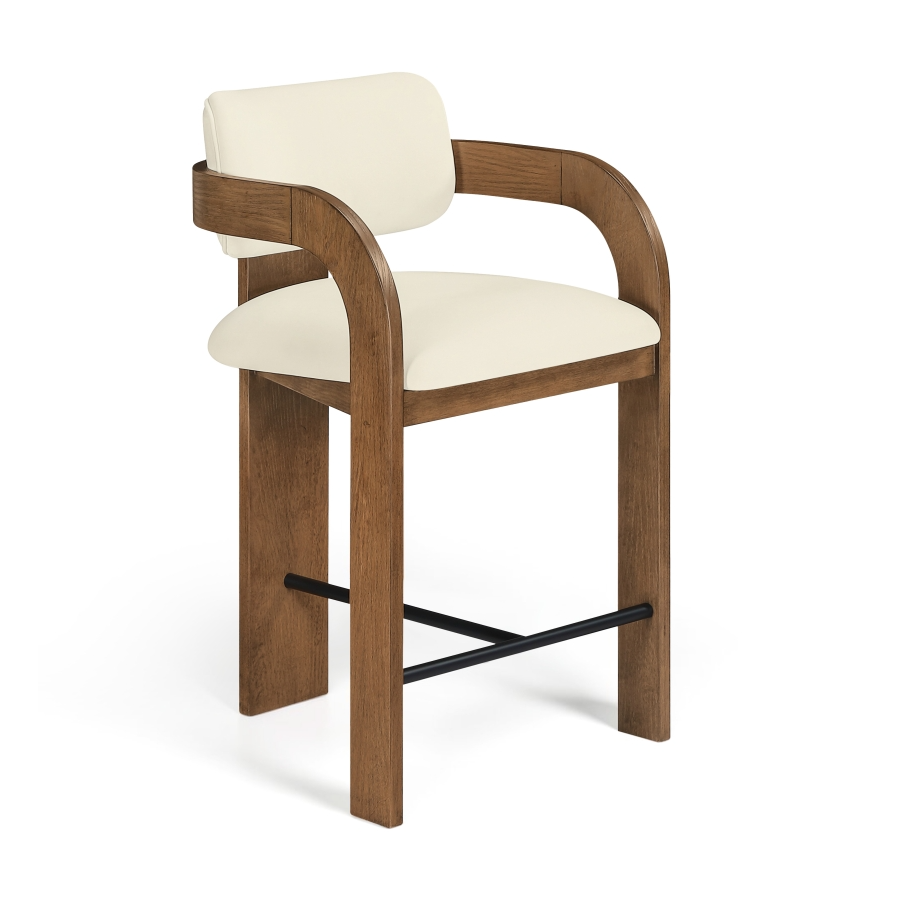 Cedric Cream Counter Stool