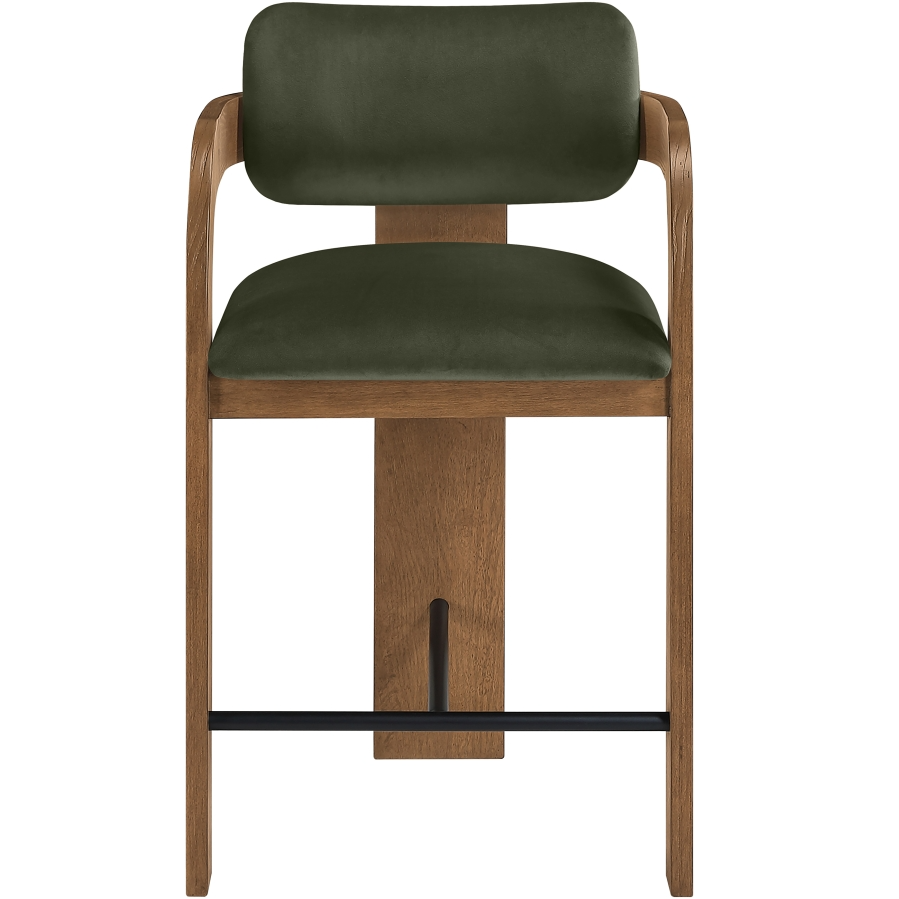 Cedric Green Counter Stool