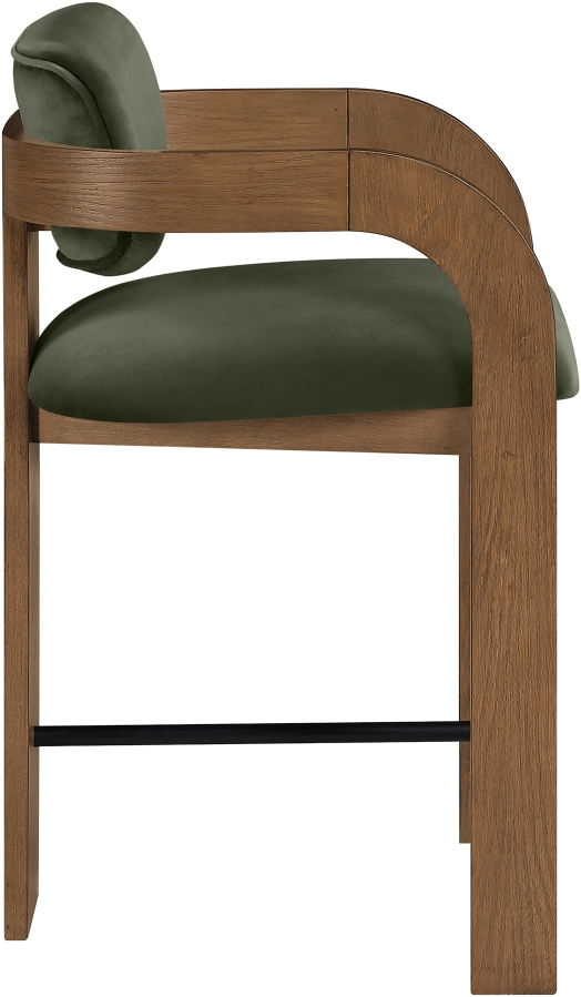 Cedric Green Counter Stool