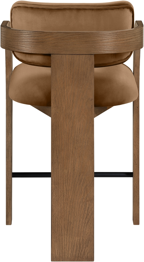 Cedric Saddle Counter Stool