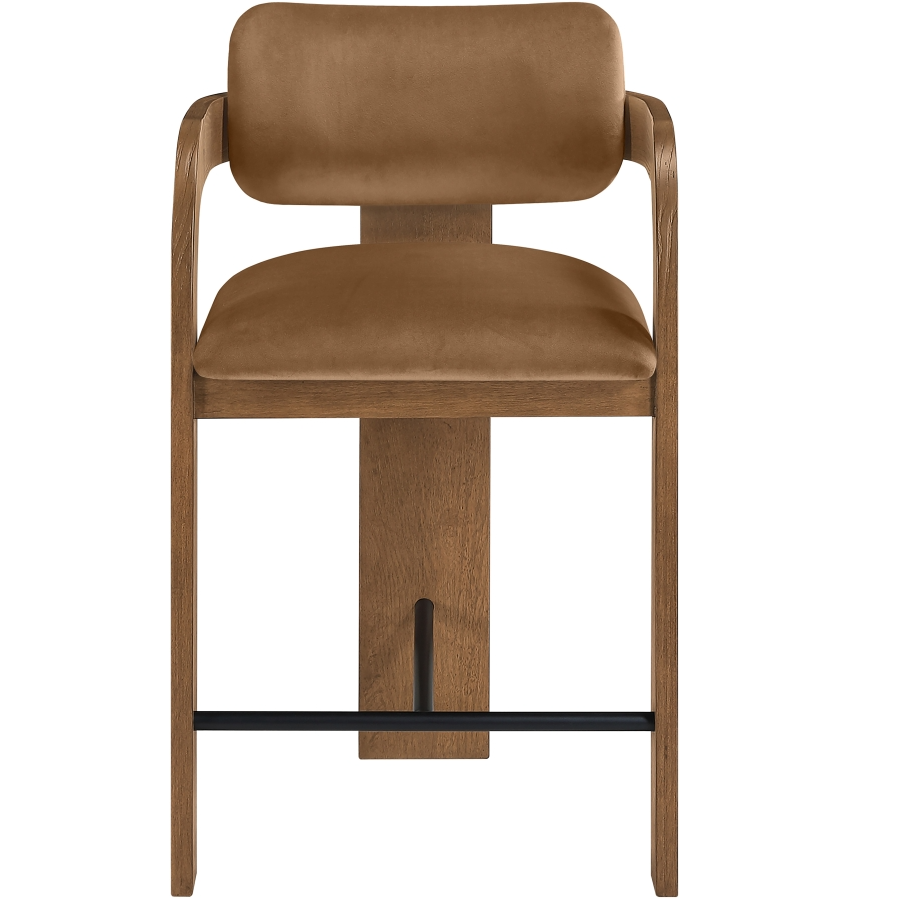 Cedric Saddle Counter Stool