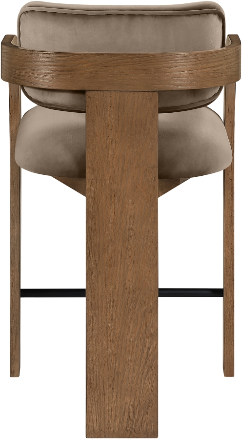 Cedric Taupe Counter Stool