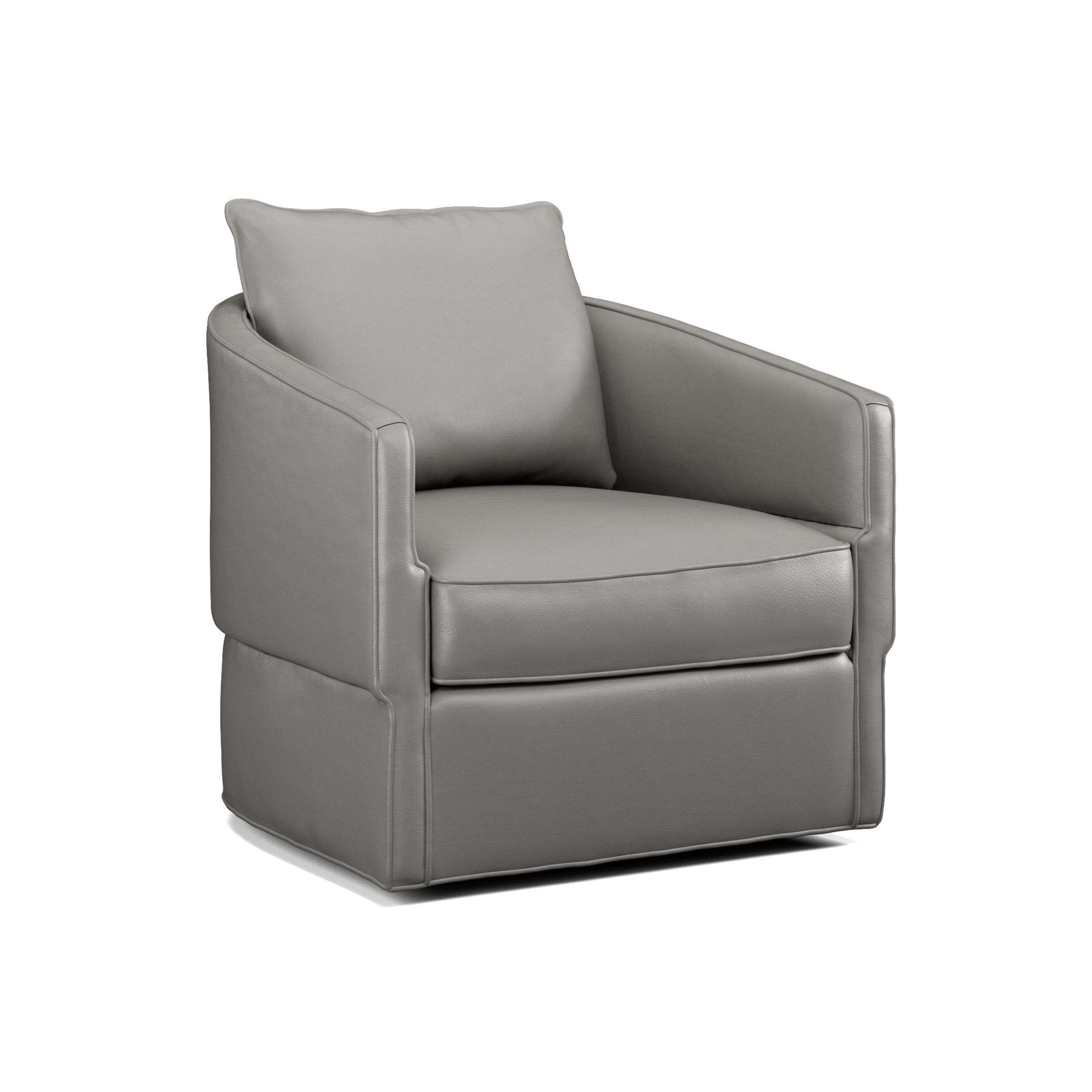 Claire Leather Swivel Chair