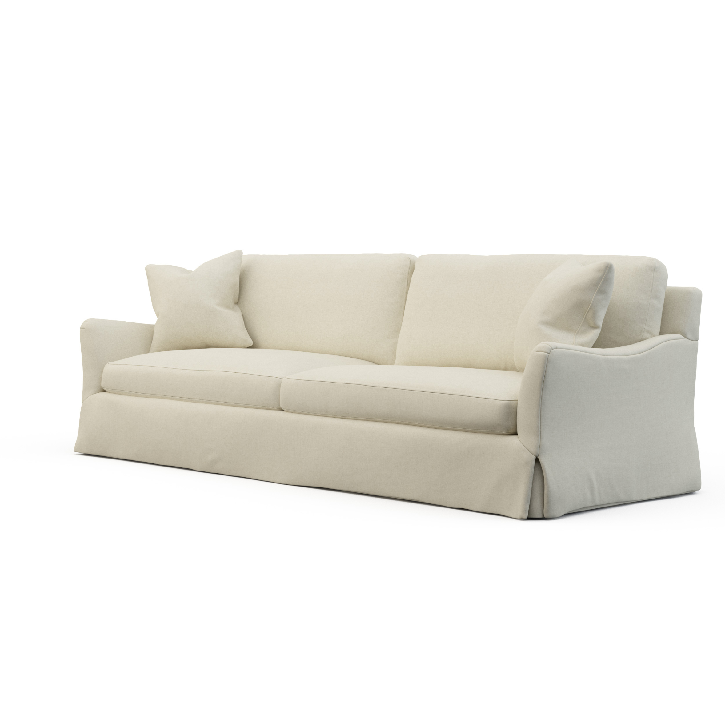 Eliza Skirted Sofa 108''