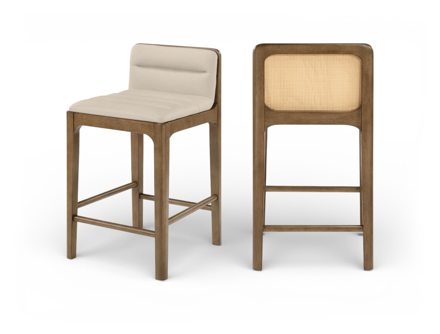 Ellion Beige Counter Stool