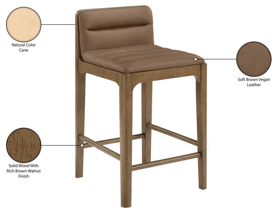 Ellion Brown Counter Stool
