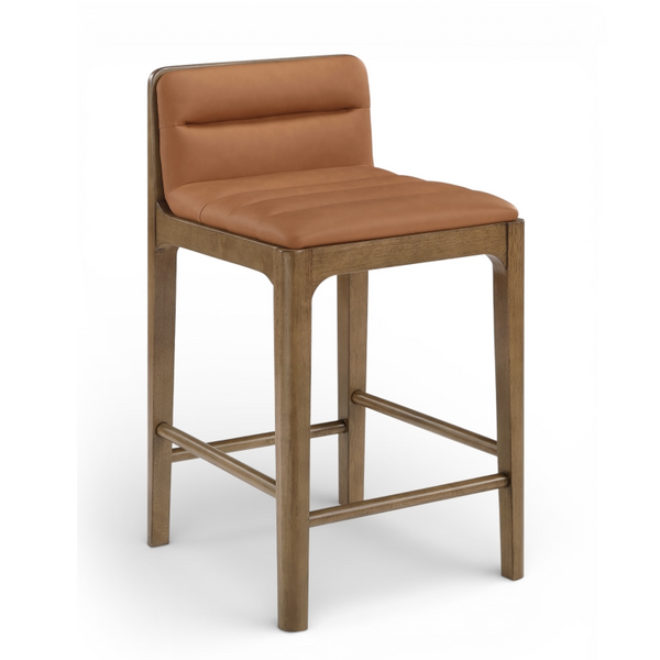 Ellion Cognac Counter Stool