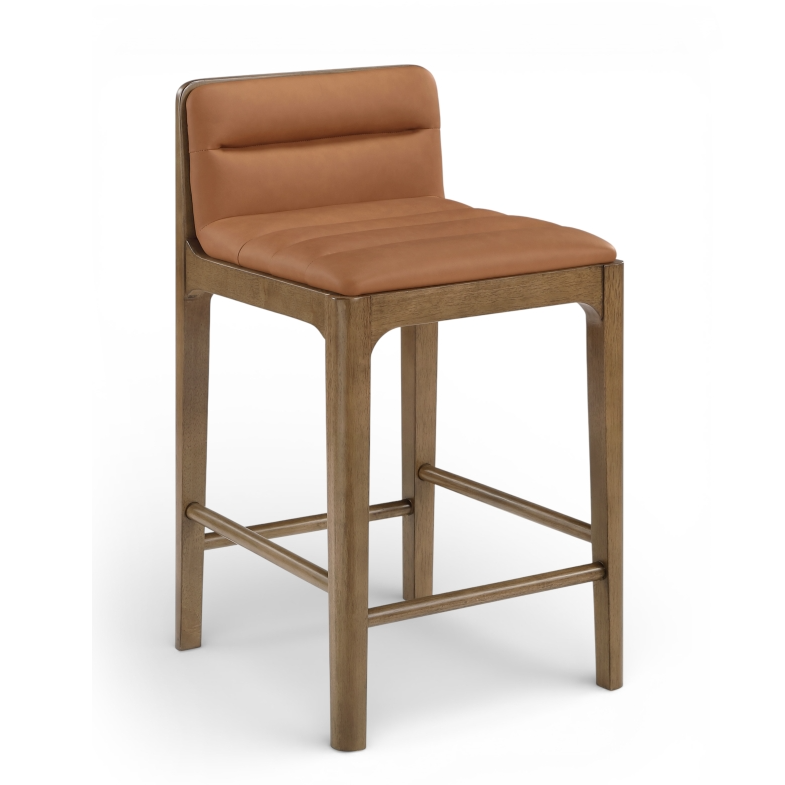 Ellion Cognac Counter Stool