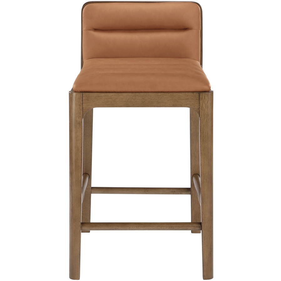 Ellion Cognac Counter Stool