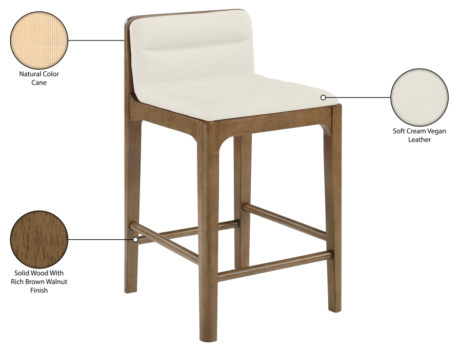 Ellion Cream Counter Stool