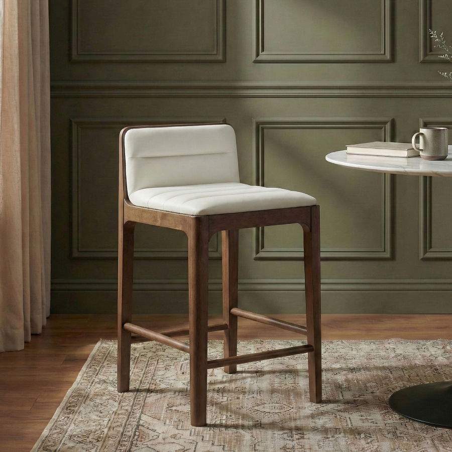 Ellion Cream Counter Stool