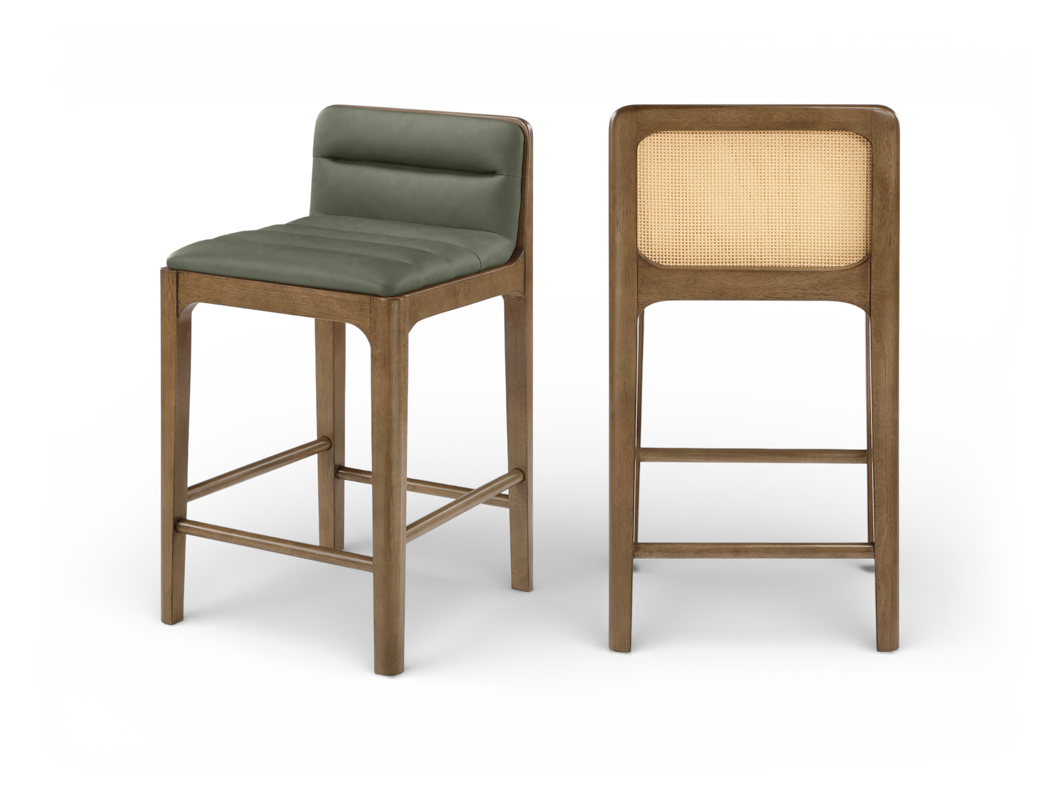 Ellion Green Counter Stool