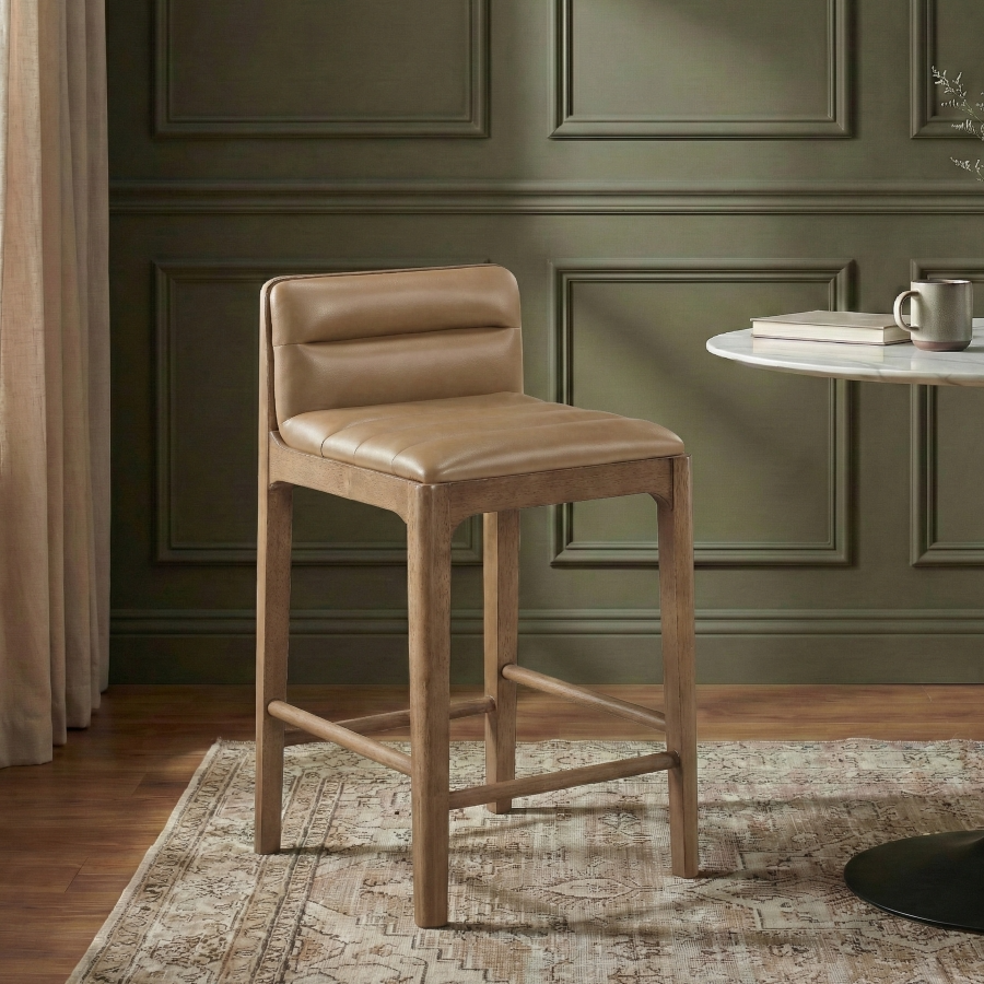Ellion Tan Counter Stool