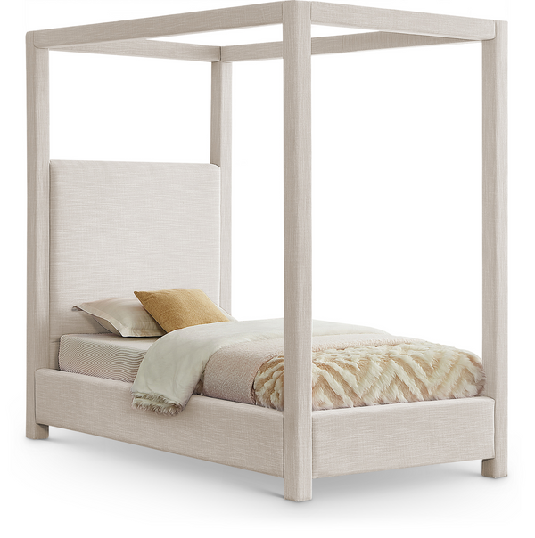 Emet Cream Twin Bed