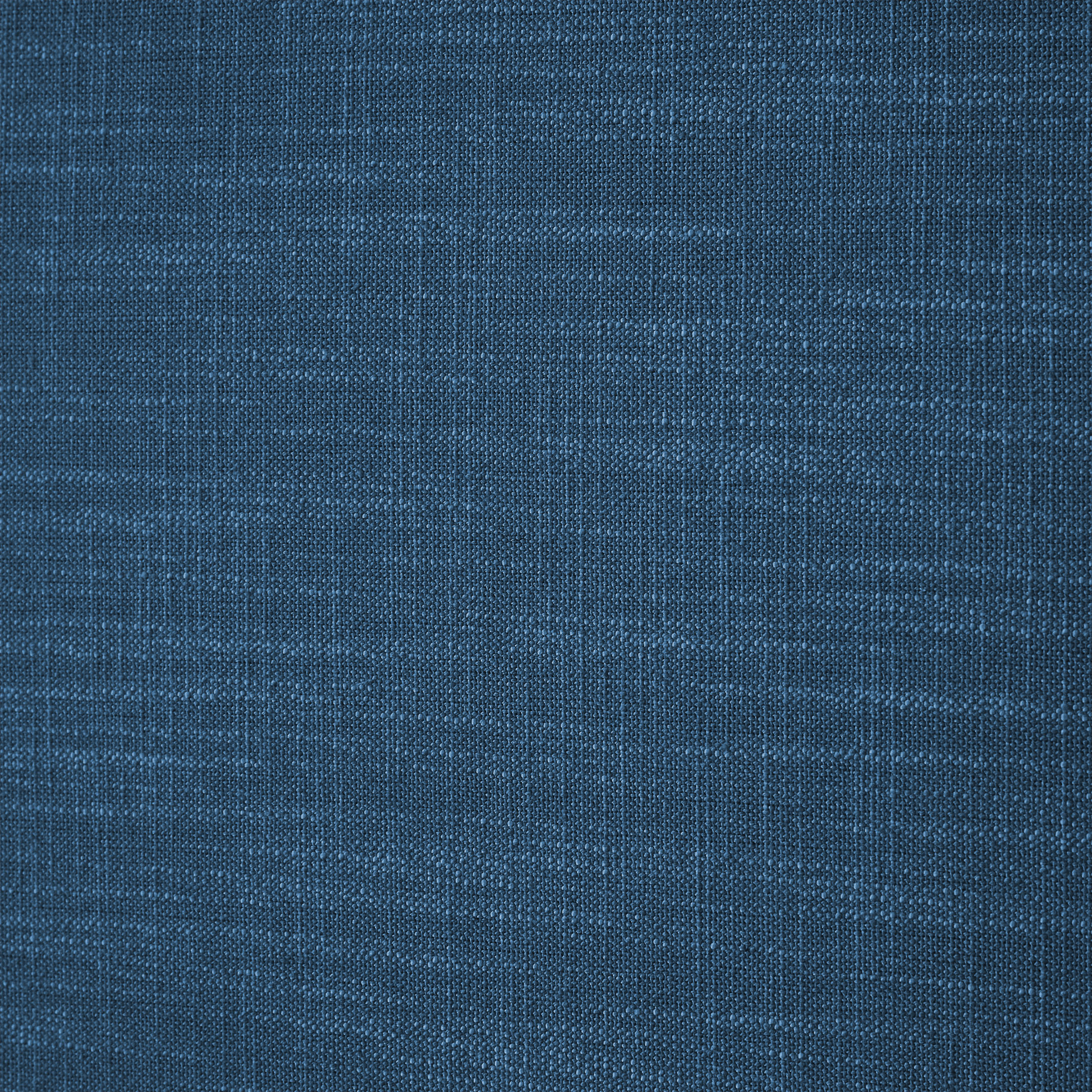 Emet Navy Linen Textured Fabric Upholstered King Bed