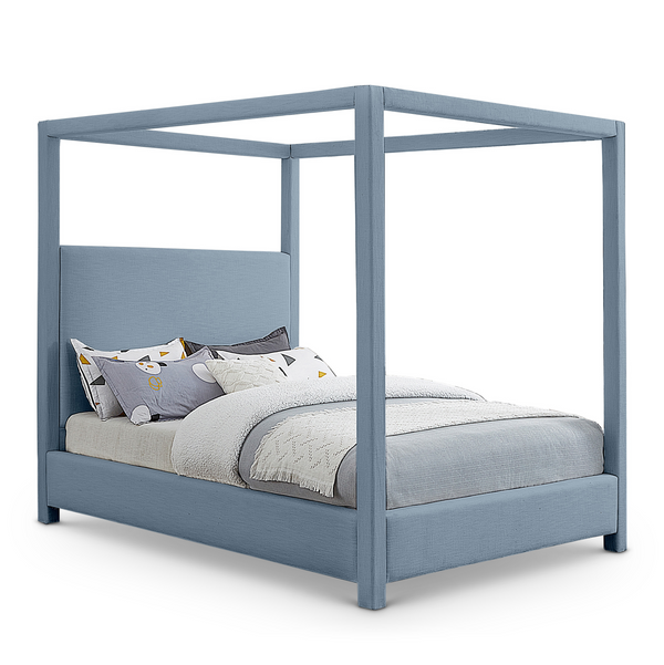 Emet Skyblue Queen Bed