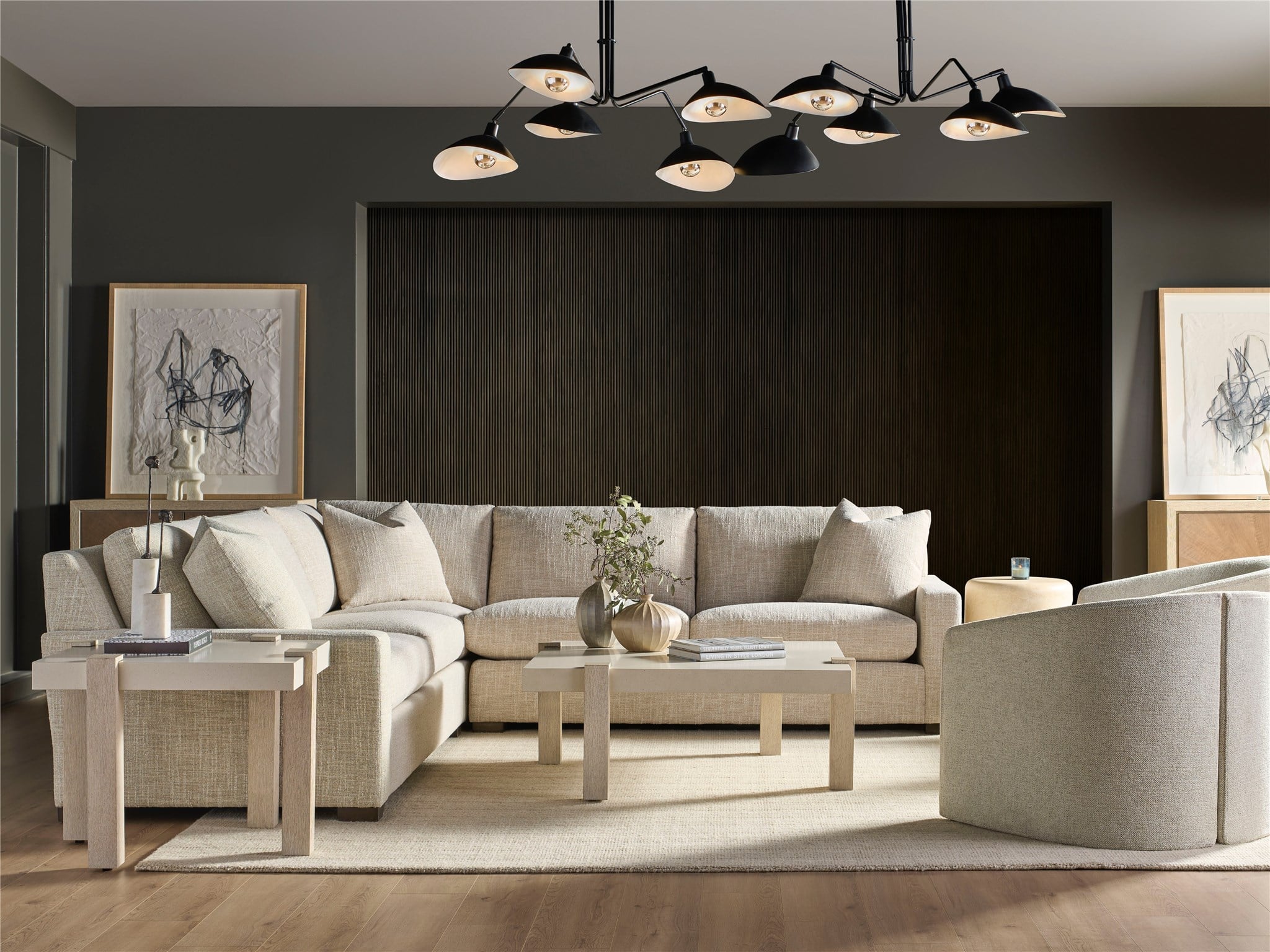 Flynn 3pc Sectional Sofa
