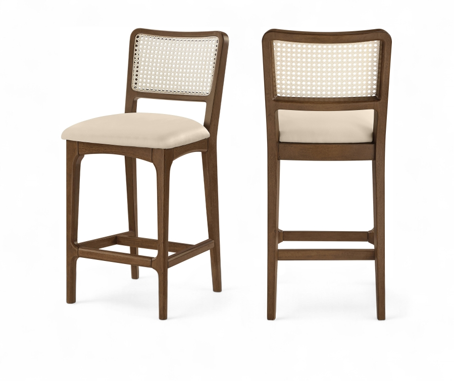 Greenhouse Beige Counter Stool