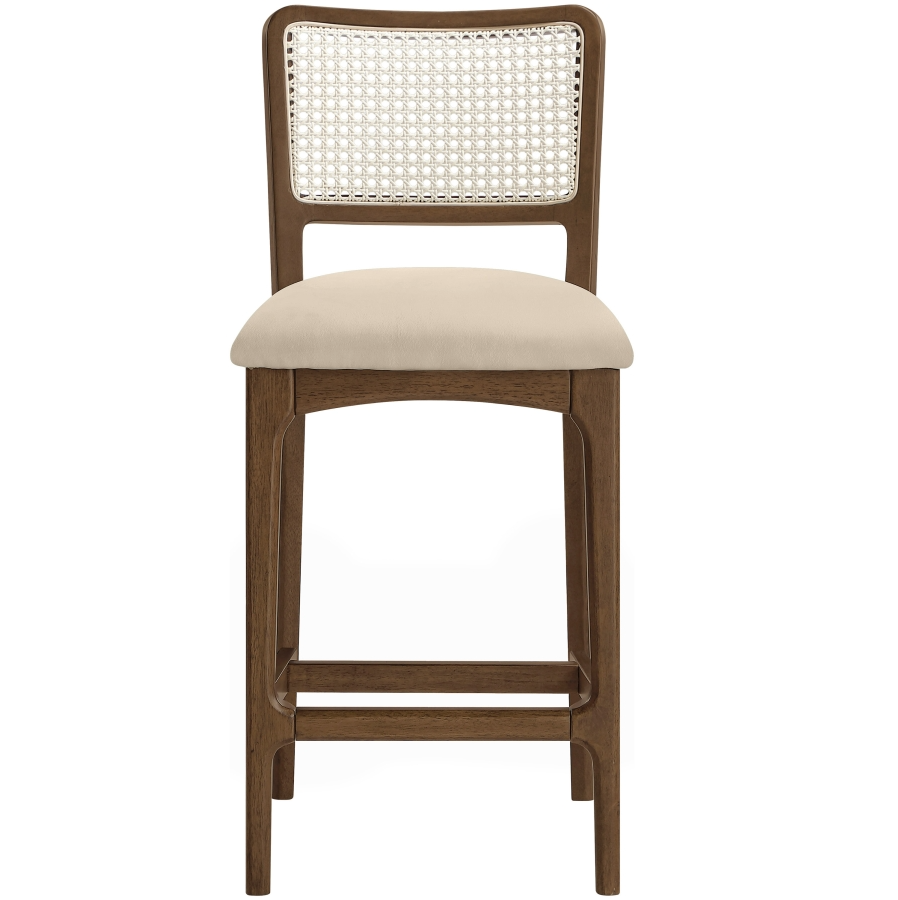Greenhouse Beige Counter Stool