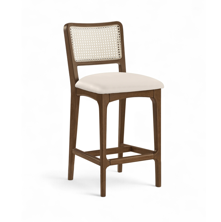 Greenhouse Cream Counter Stool