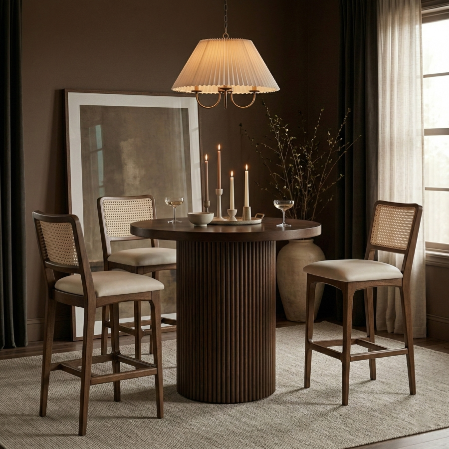 Greenhouse Cream Counter Stool