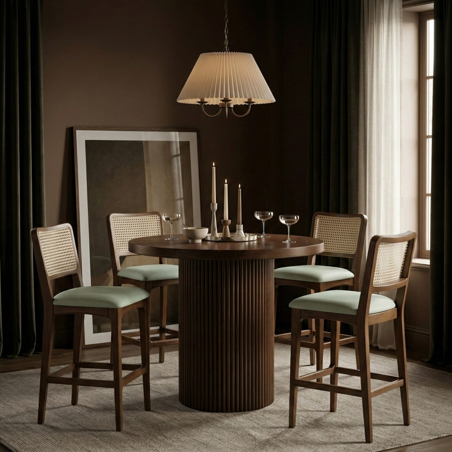 Greenhouse Mint Counter Stool