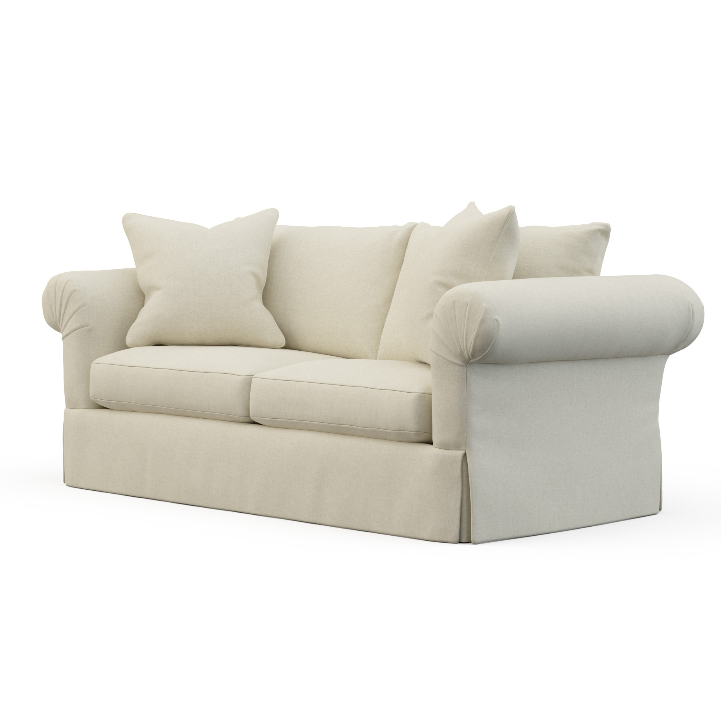 Hannah Skirted Sofa