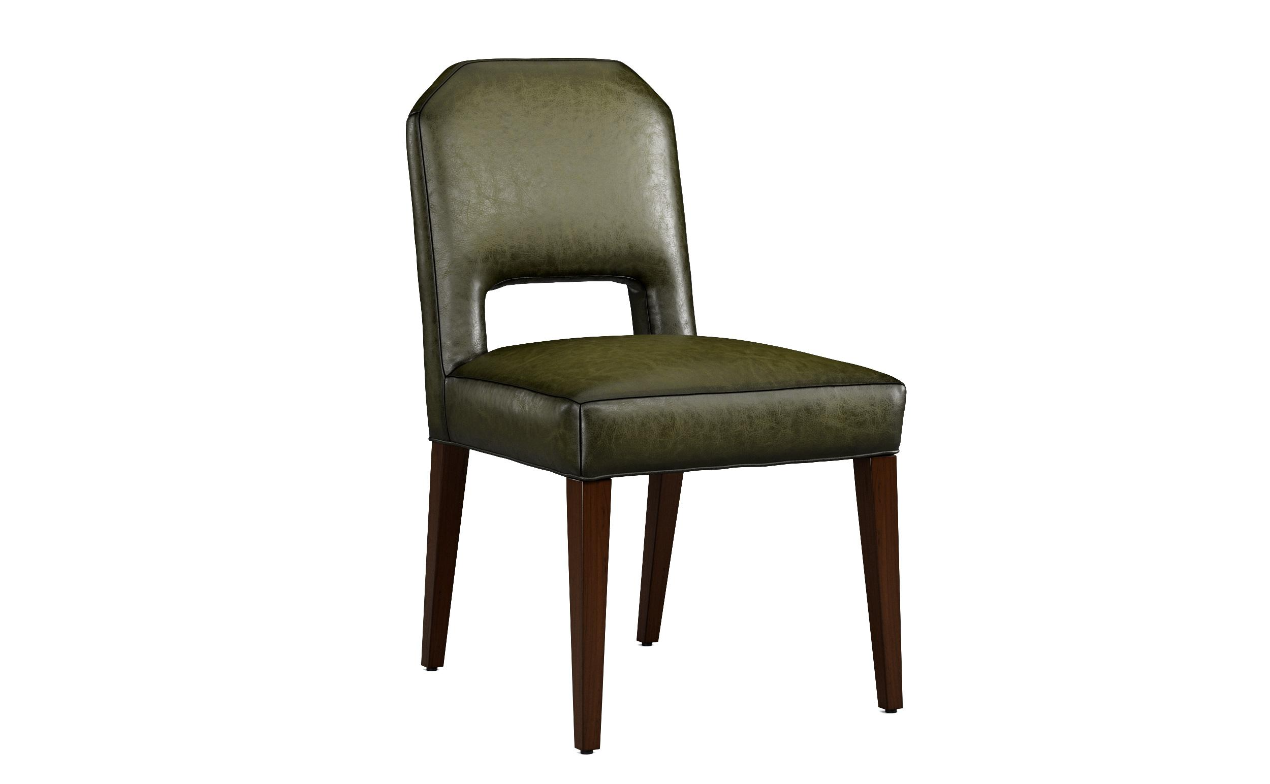 Hawthorne Leather Dining Side Chair
