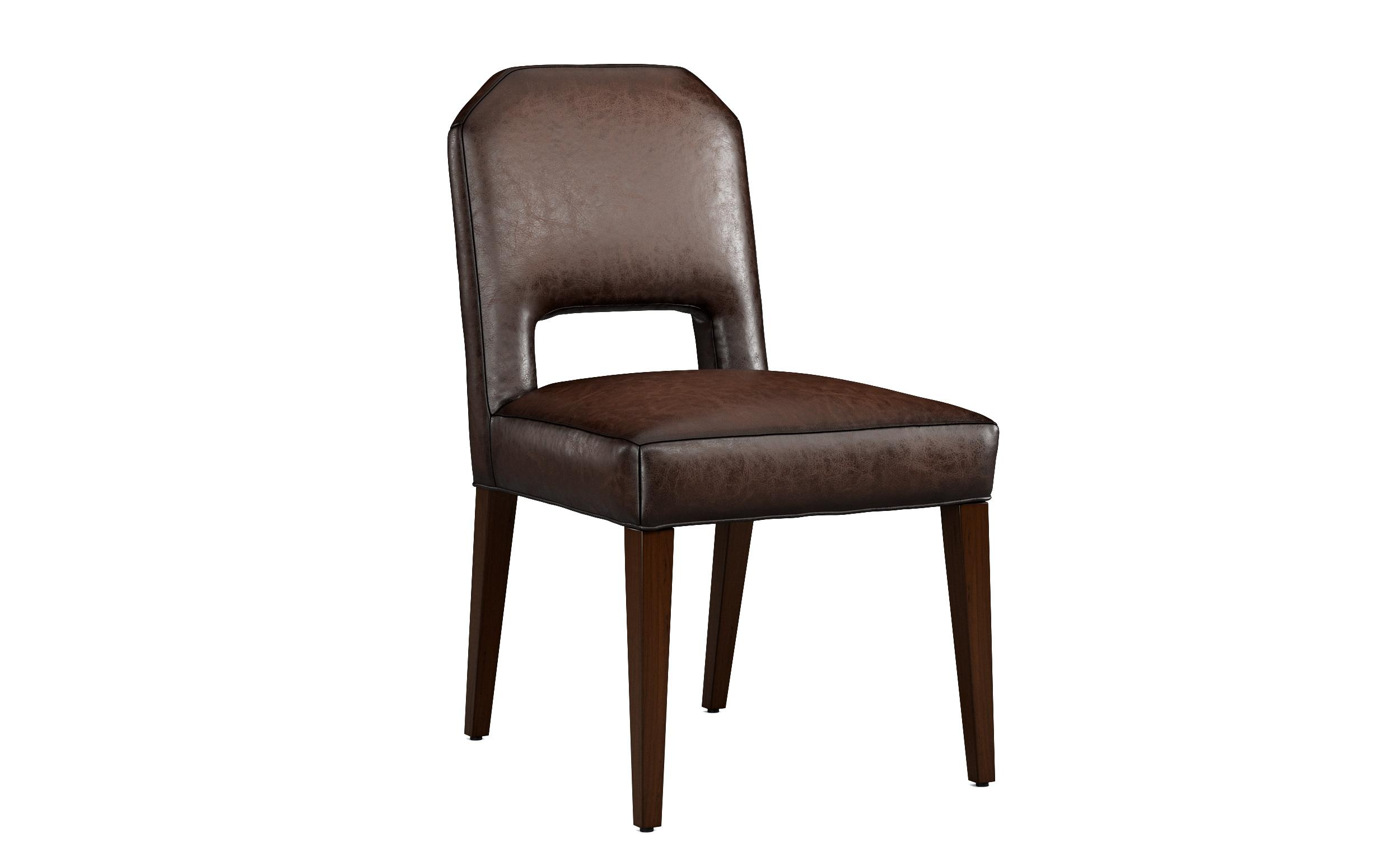 Hawthorne Leather Dining Side Chair