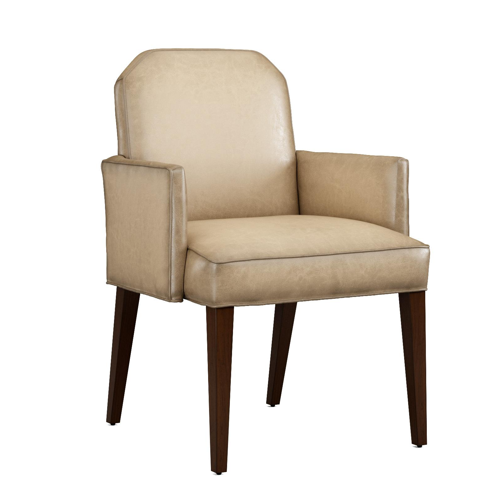 Huxley Leather Dining Arm Chair