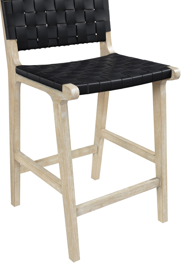 Intertwine Black Counter Stool