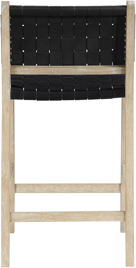Intertwine Black Counter Stool