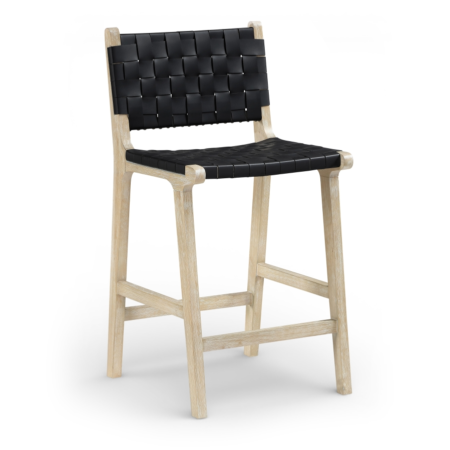 Intertwine Black Counter Stool