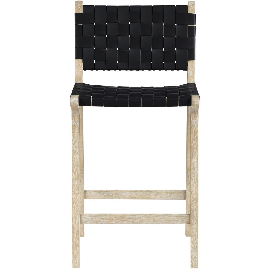 Intertwine Black Counter Stool